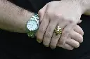 "Lion head"signet ring