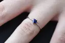 Saphirherz-Ring