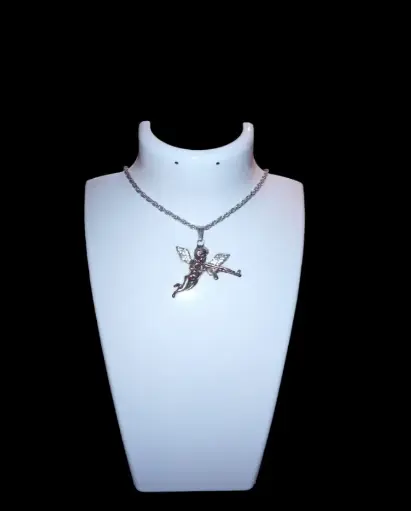 Protective Angel Pendant in 18 Carat Gold Plated
