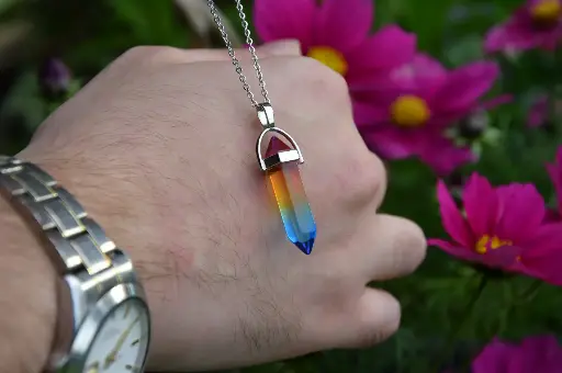 pendent crystal "mood"