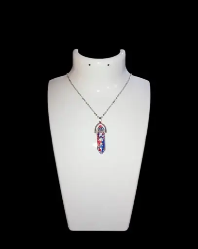 pendent crystal "fleurs"